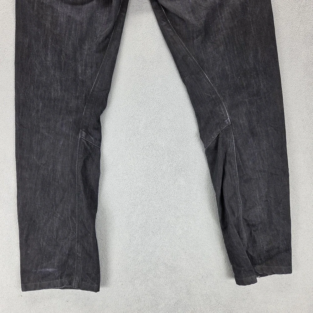 Vintage Levis Engineered Jeans Womens Black Twisted Zip Fly Fits 30x28